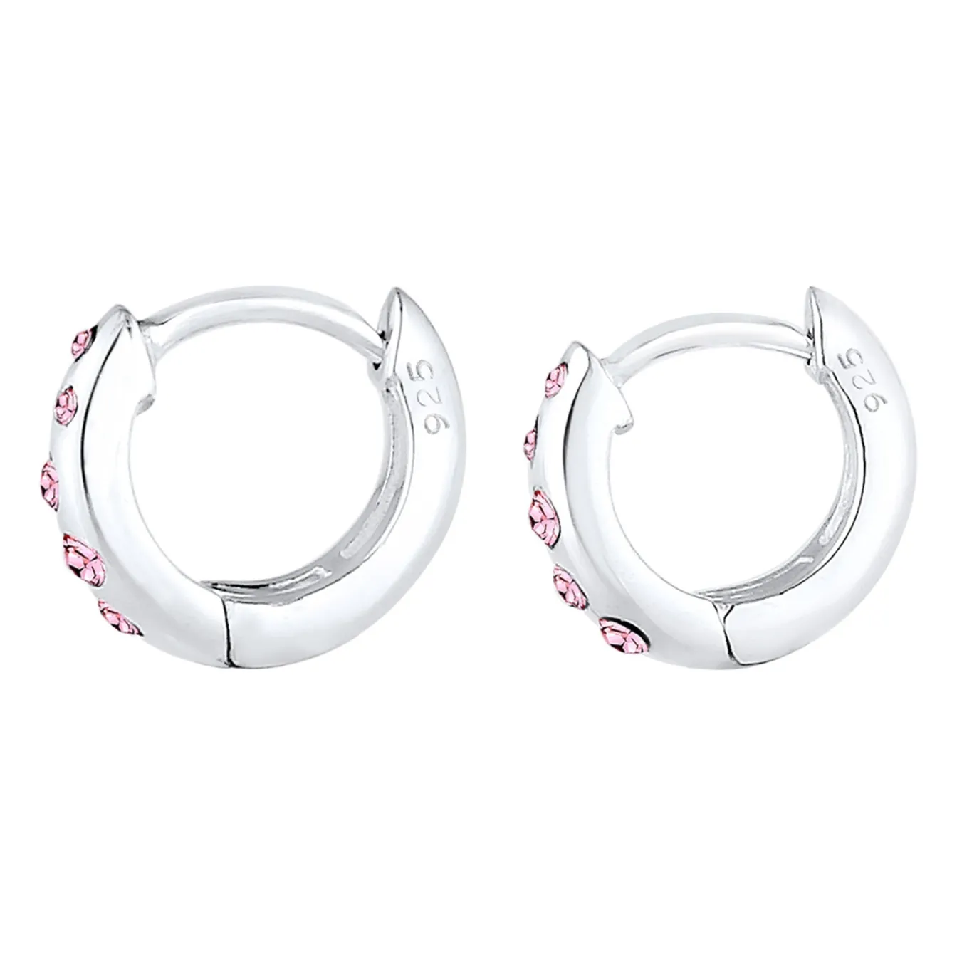 Elli "Ohrring | Kristall ( Rosa )<Kinder Kinderschmuck