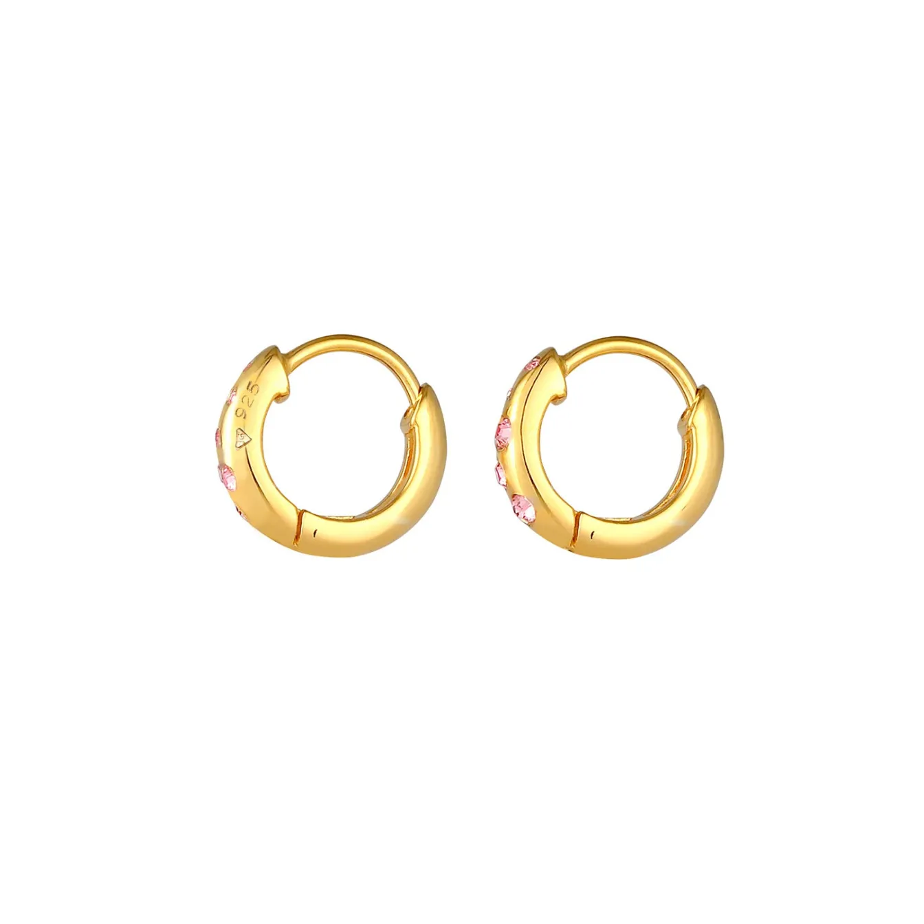 Elli "Ohrring | Kristall ( Rosa )<Kinder Kinderschmuck