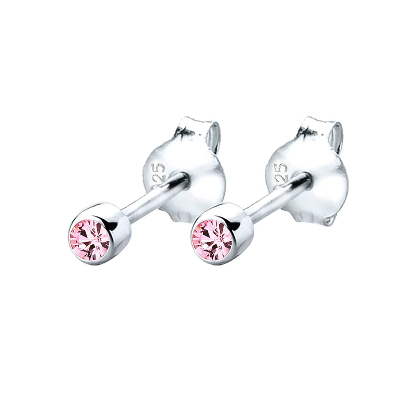 Elli "Ohrring | Kristall ( Violett )<Kinder Kinderschmuck