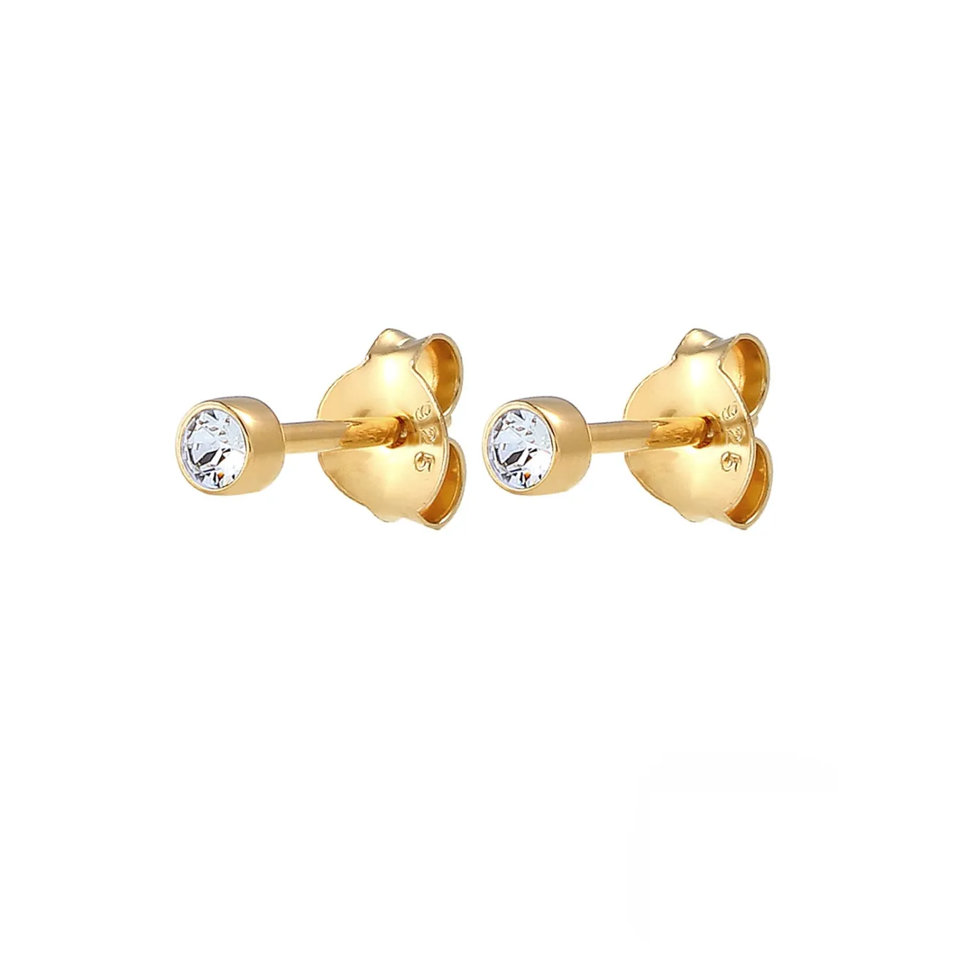 Elli "Ohrring | Kristall ( Violett )<Kinder Kinderschmuck