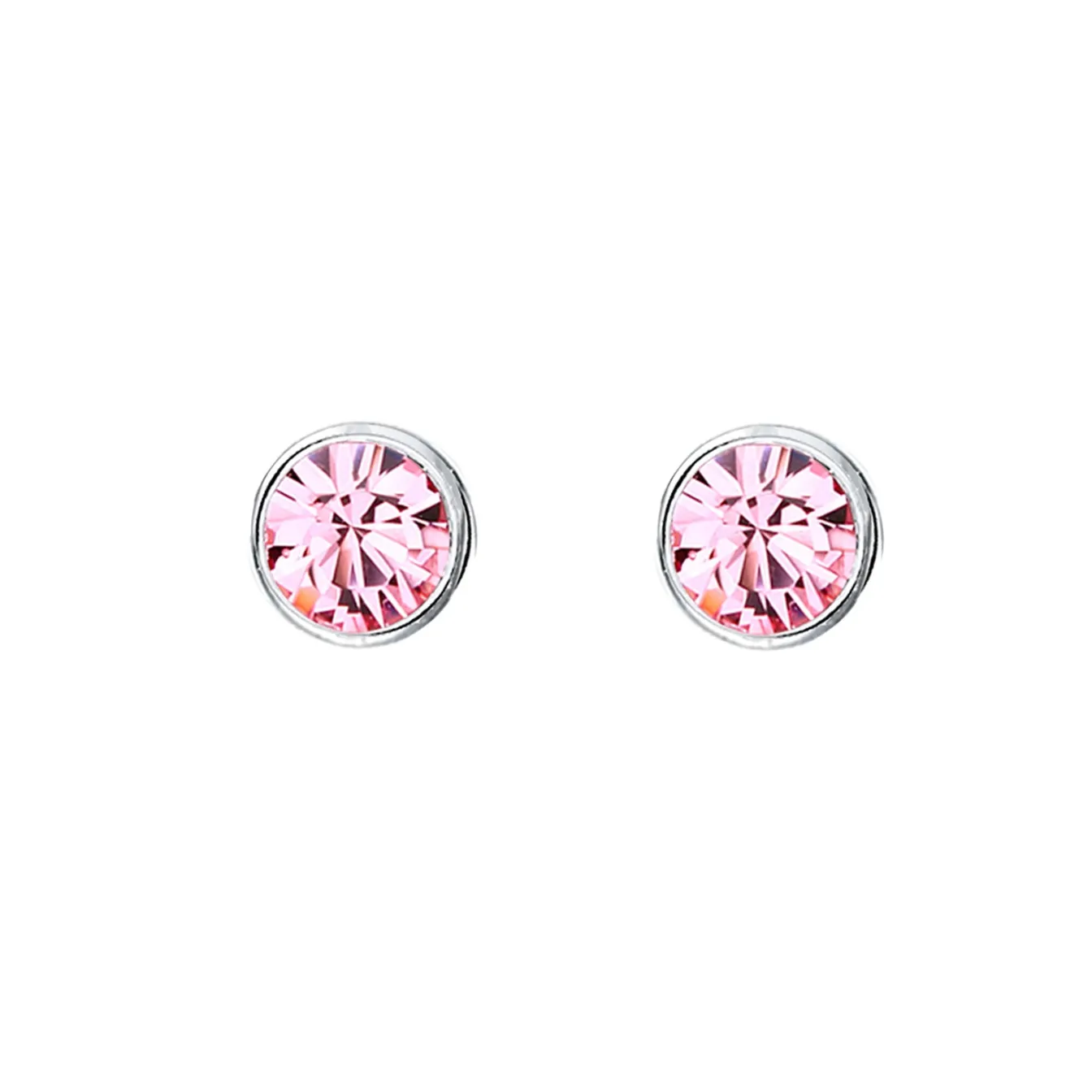 Elli "Ohrring | Kristall ( Violett )<Kinder Kinderschmuck
