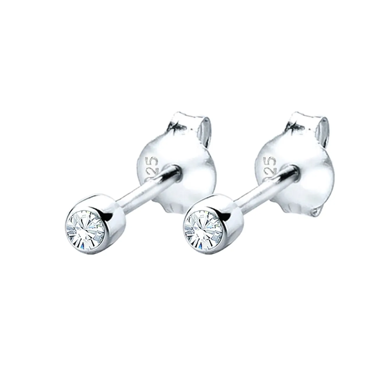 Elli "Ohrring | Kristall ( Violett )<Kinder Kinderschmuck