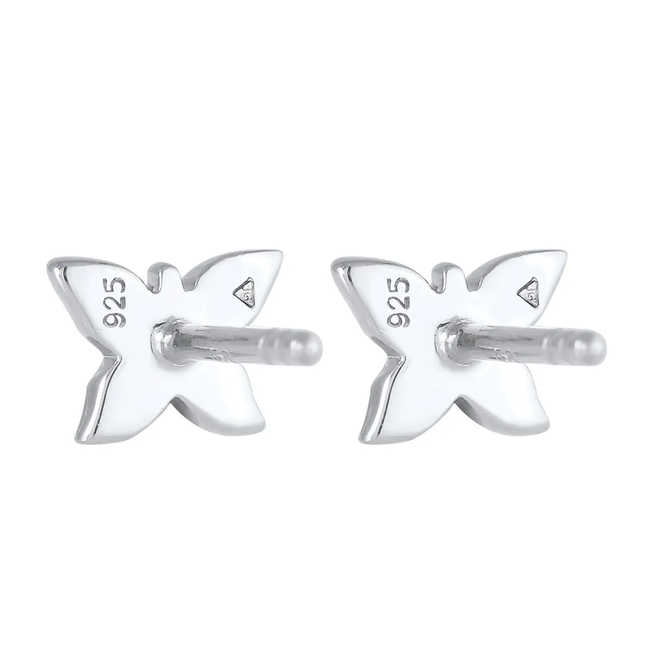 Elli "Ohrring Blume | Zirkonia ( Weiß )<Kinder Symbol-schmuck|Kinderschmuck
