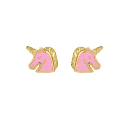 Elli "Ohrring Einhorn<Kinder Kinderschmuck
