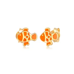 Elli "Ohrring Fisch<Kinder Kinderschmuck