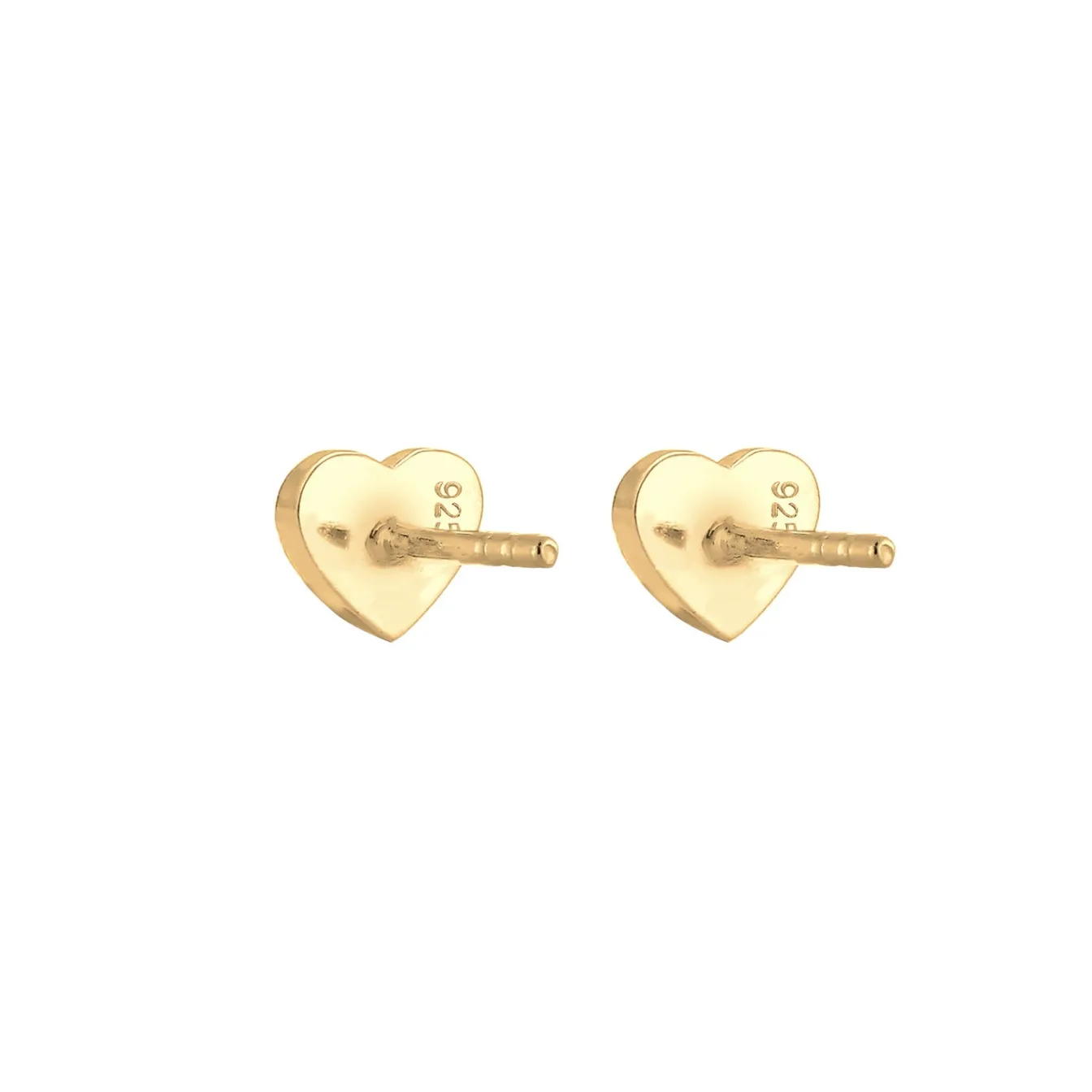 Elli "Ohrring Herz | Kristall (Weiß)<Kinder Symbol-schmuck|Herz-schmuck