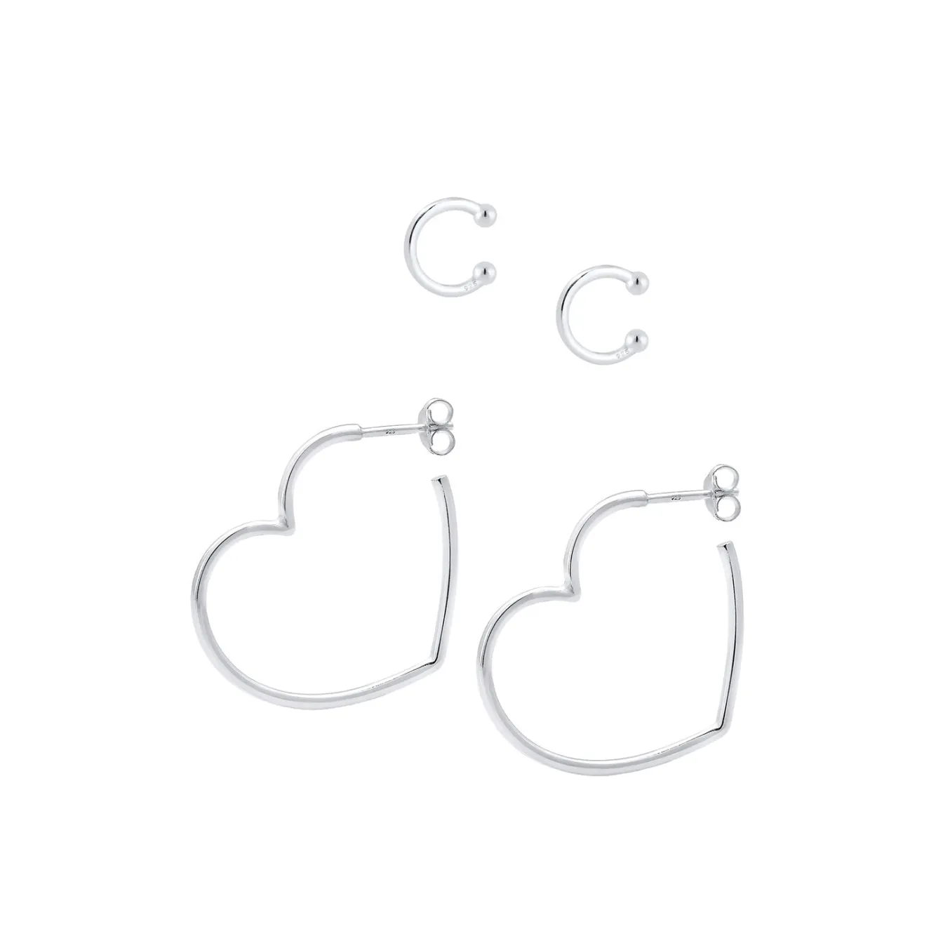 Elli "Ohrringset< Symbol-schmuck|Herz-schmuck