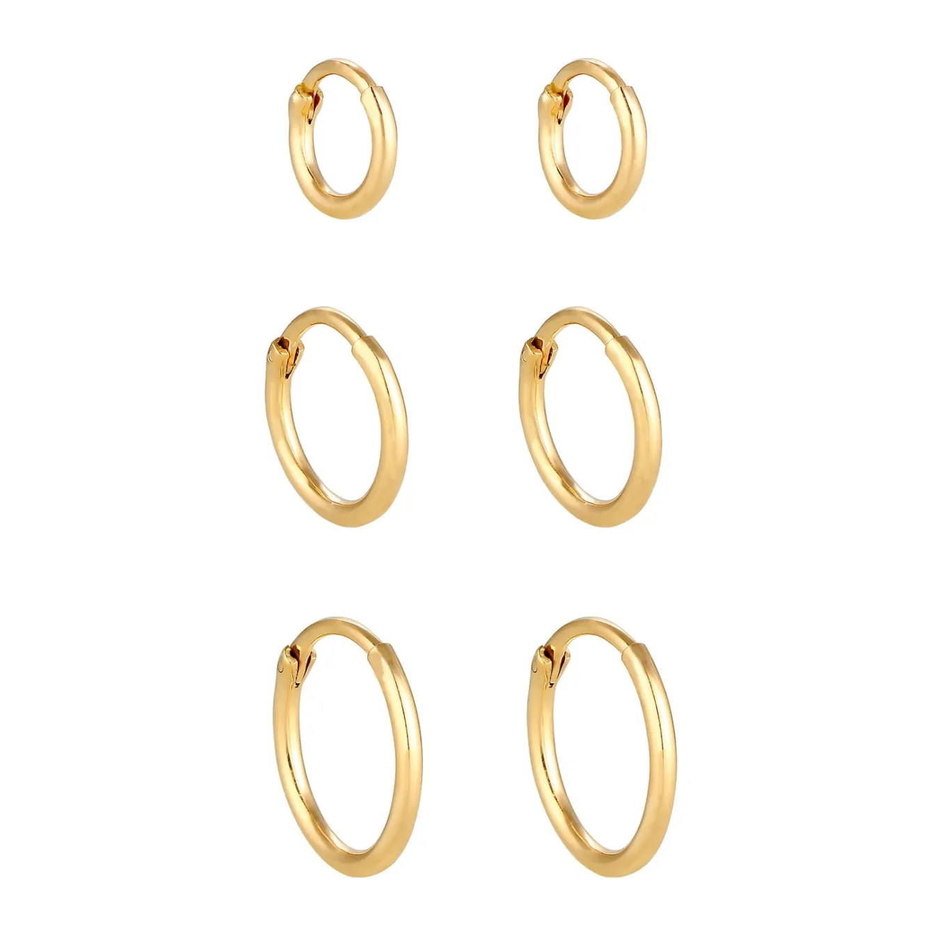 Elli "Ohrringset< Roségold|Ohrringe