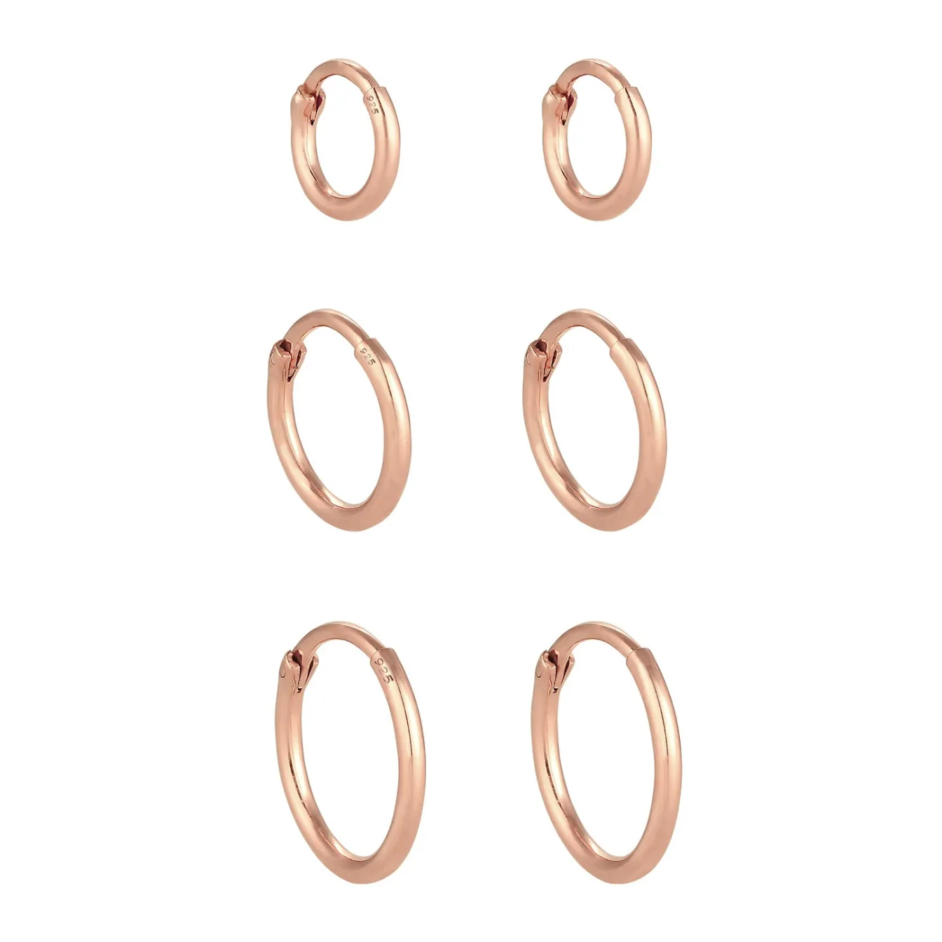 Elli "Ohrringset< Roségold|Ohrringe