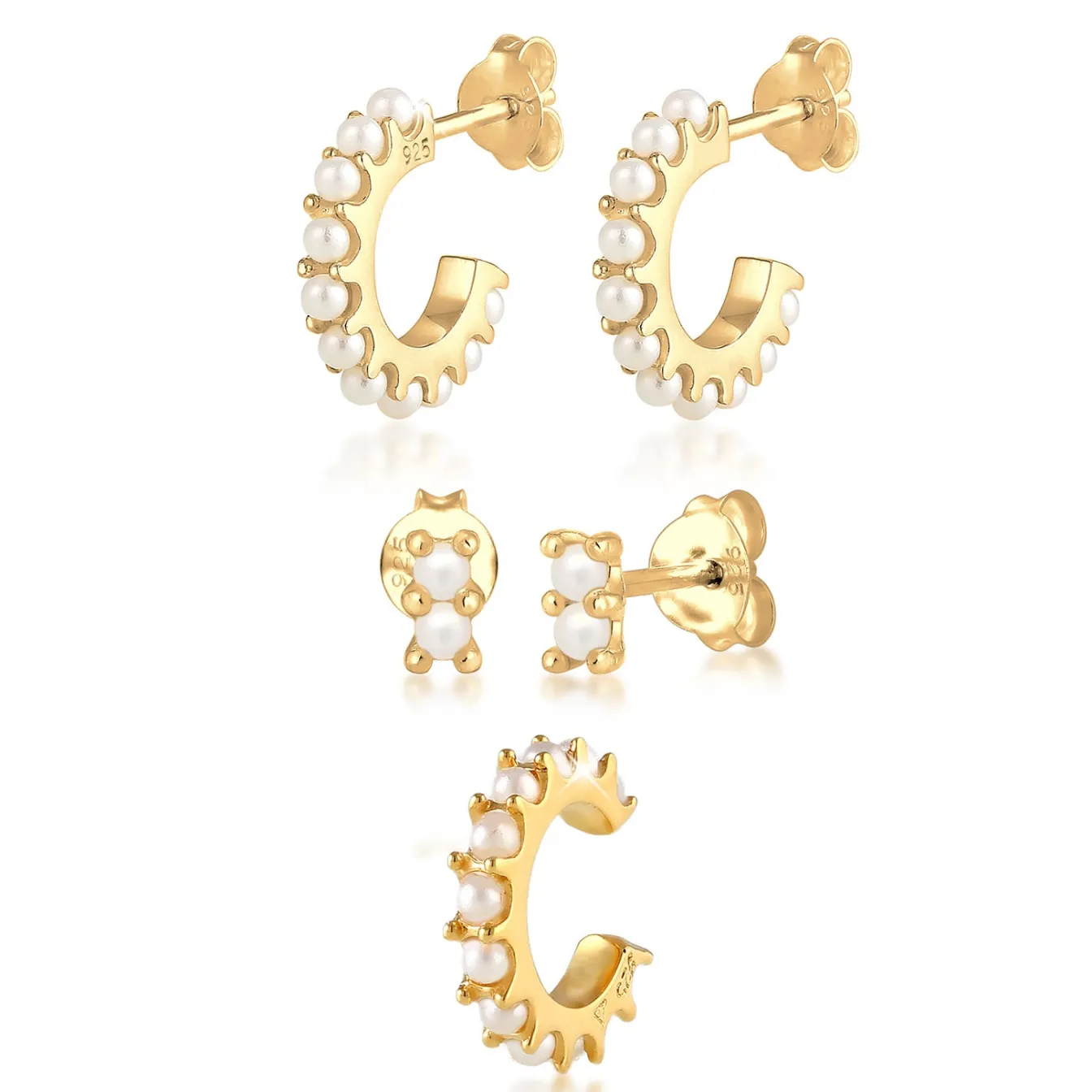 Elli "Ohrringset | Perle< Perlen|Ohrringe