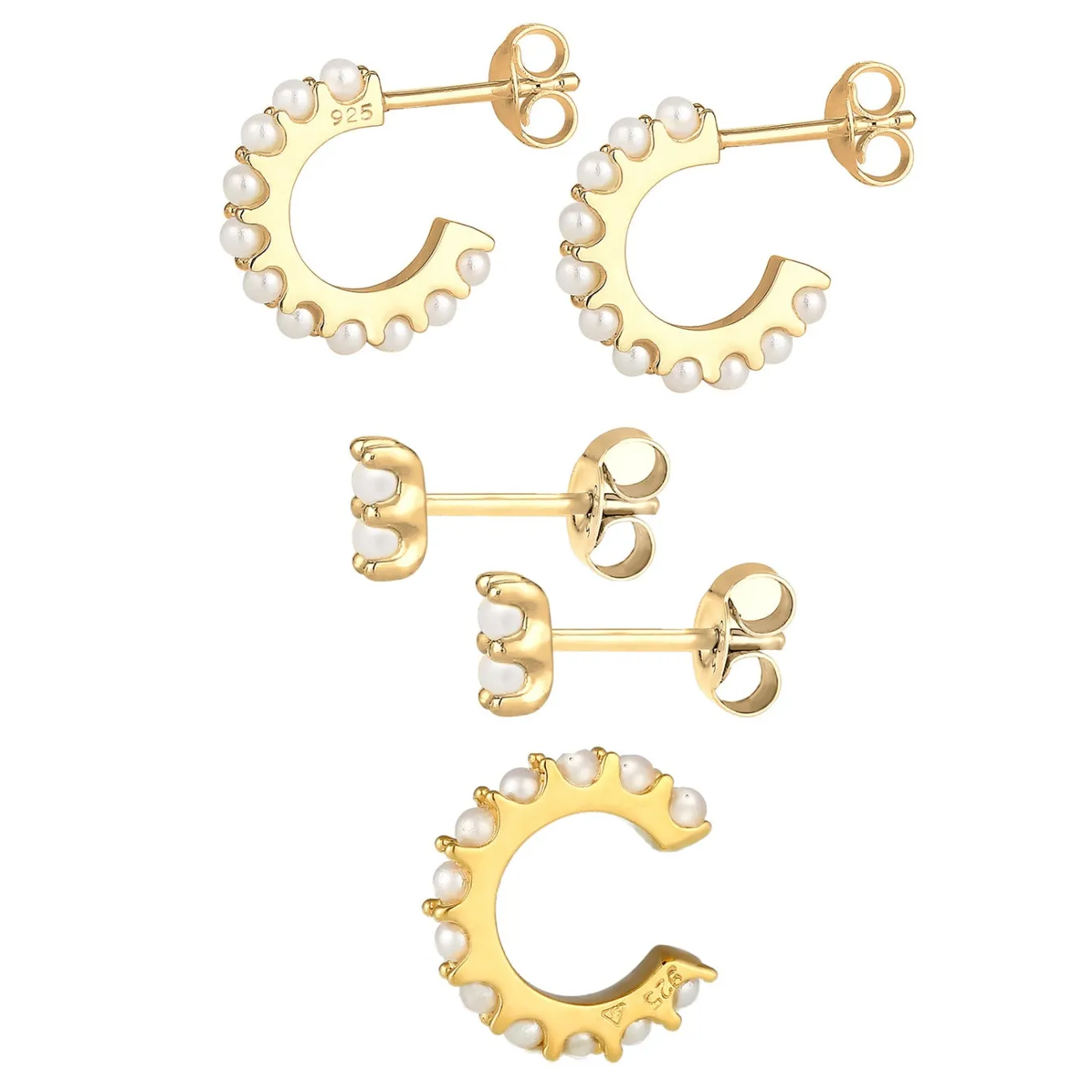 Elli "Ohrringset | Perle< Perlen|Ohrringe