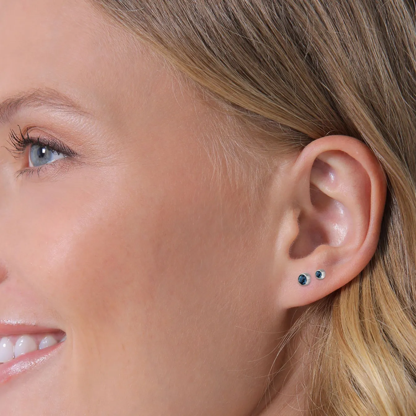 Elli "Ohrringset Basic | Kristall (Weiß)< Silber|Roségold
