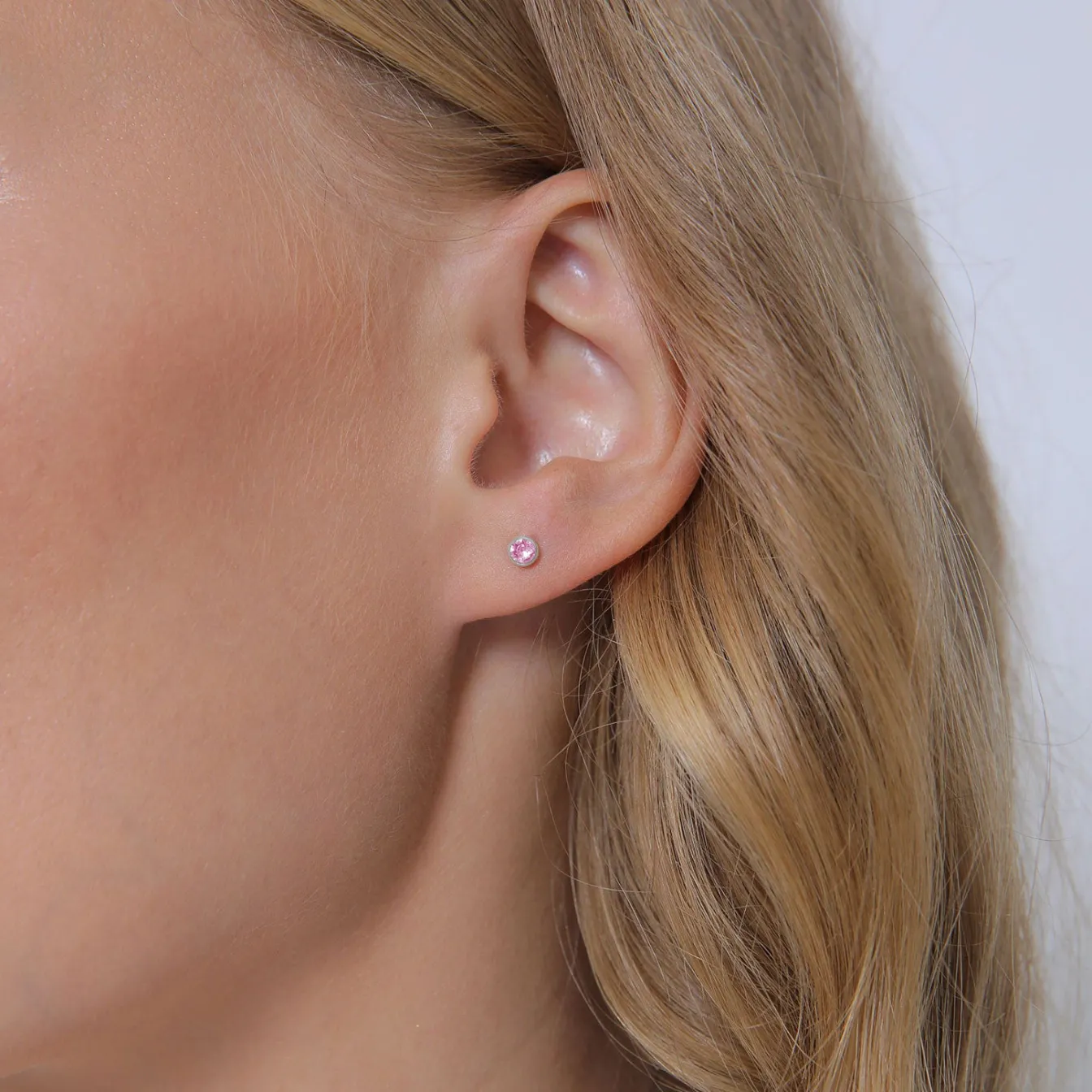 Elli "Ohrringset Basic | Kristall (Weiß)< Silber|Roségold