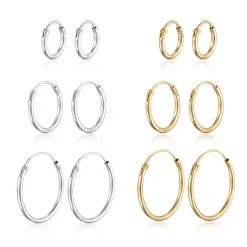 Elli "Ohrringset Bicolor< Vergoldet|Ohrringe