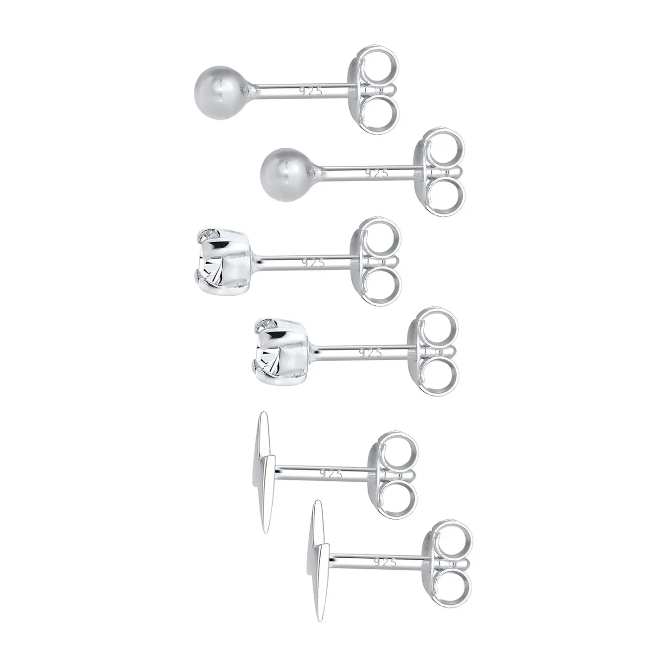 Elli "Ohrringset Blitz | Kristall (Weiß)< Symbol-schmuck|Ohrringe