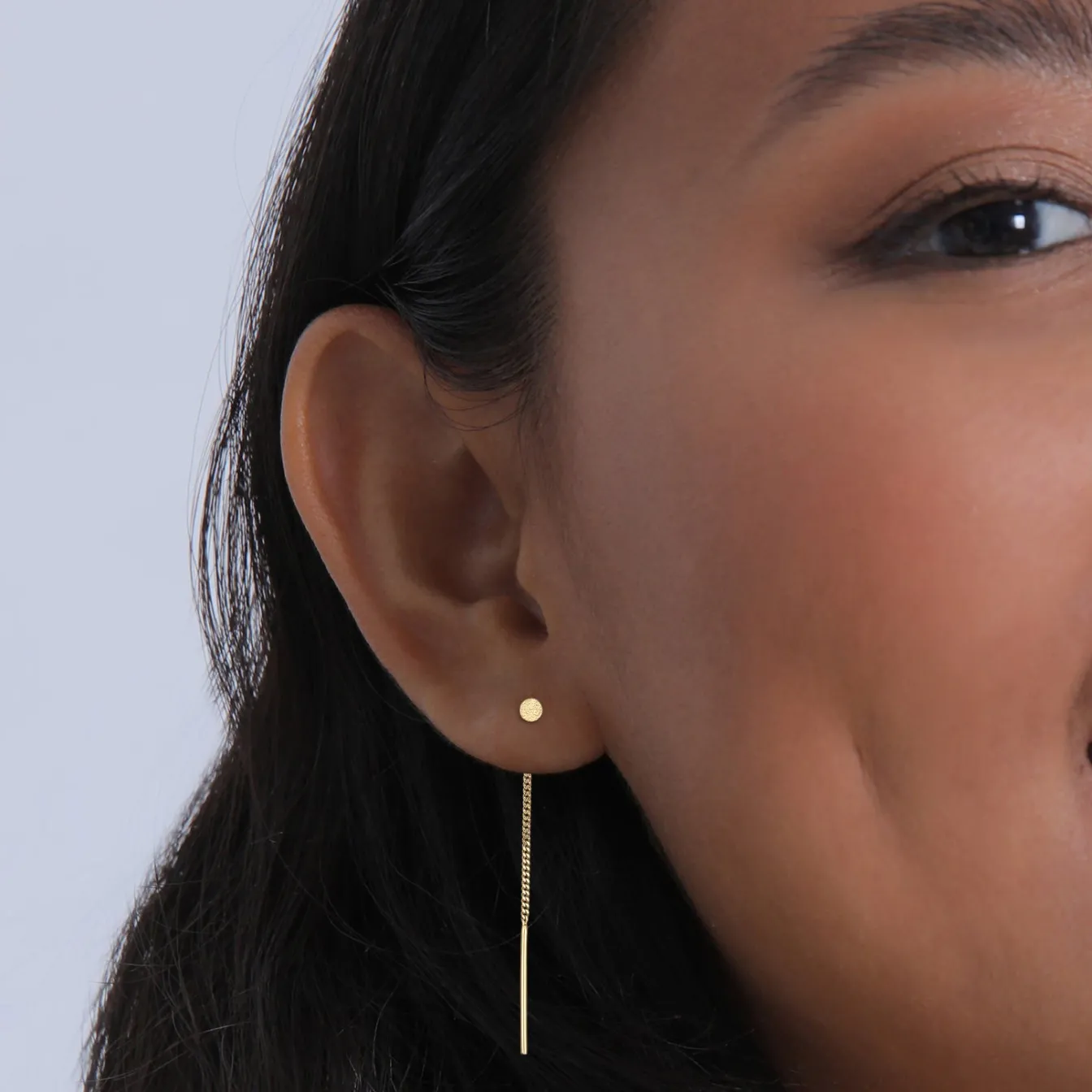 Elli "Ohrring-Set Ear Cuff Kette< Silber|Ohrringe