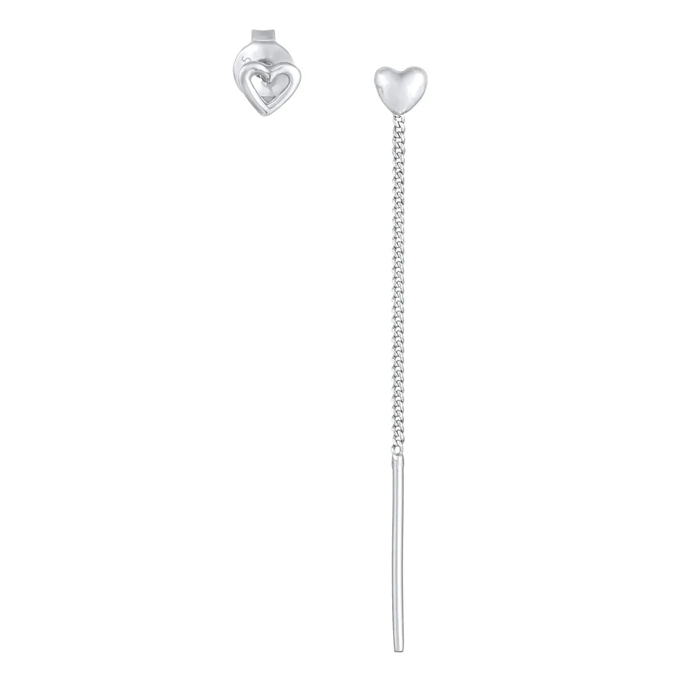 Elli "Ohrringset Herz< Vergoldet|Symbol-schmuck