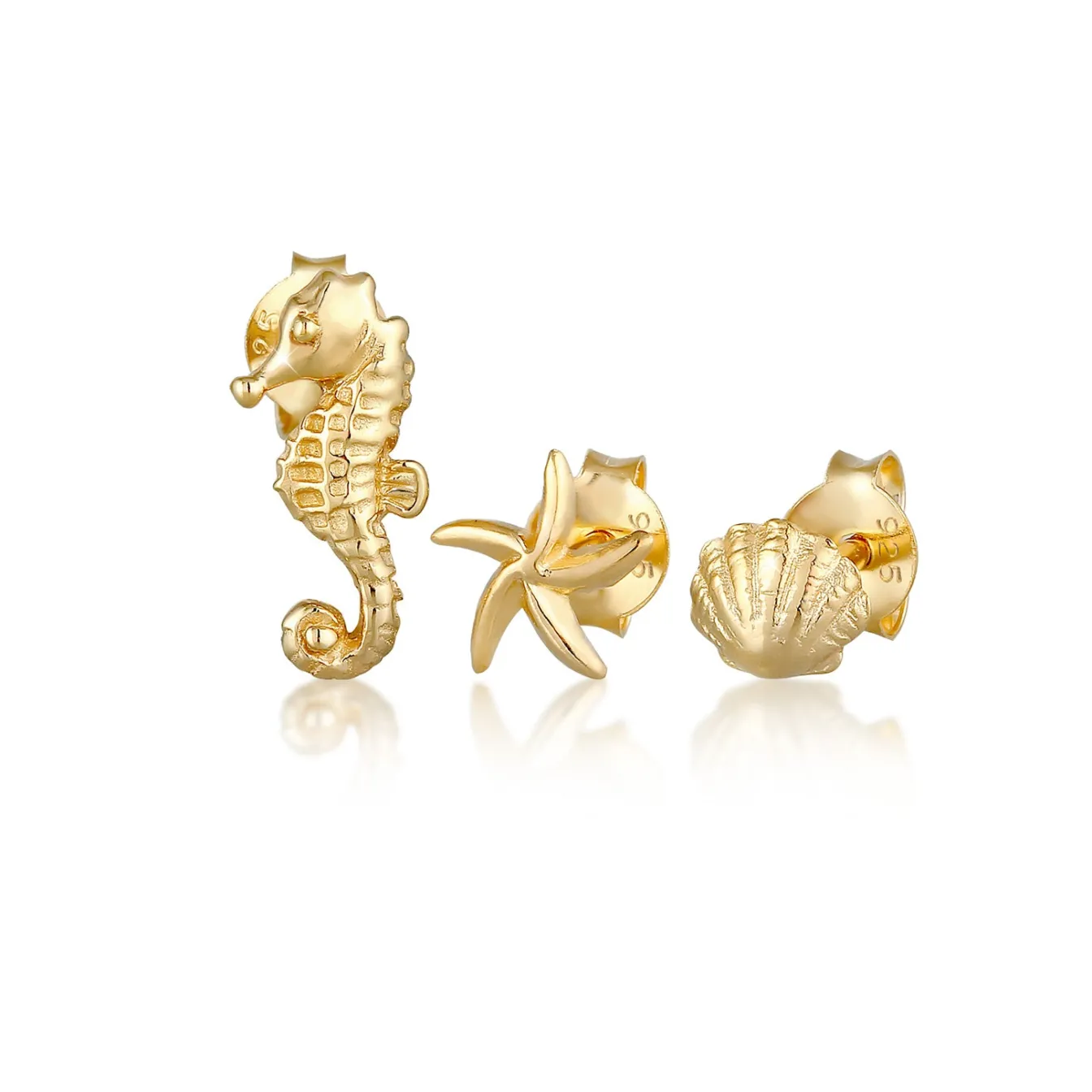 Elli "Ohrringset Muschel< Symbol-schmuck|Ohrringe