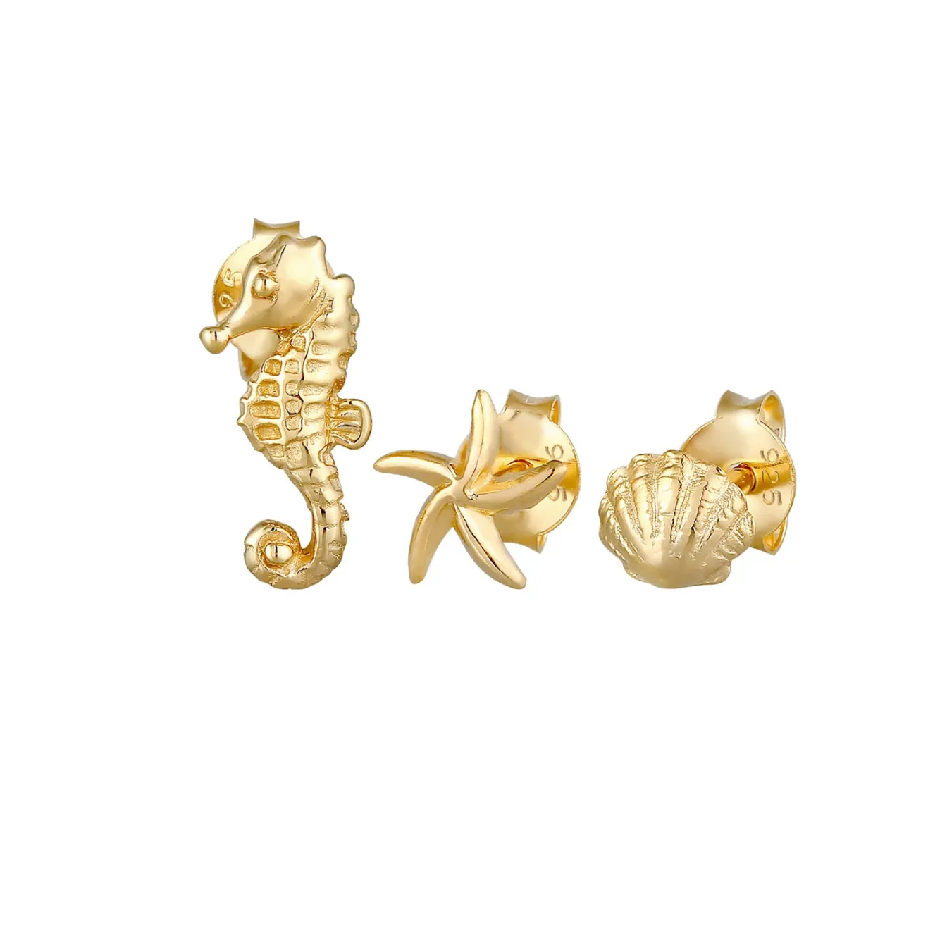 Elli "Ohrringset Muschel< Symbol-schmuck|Ohrringe