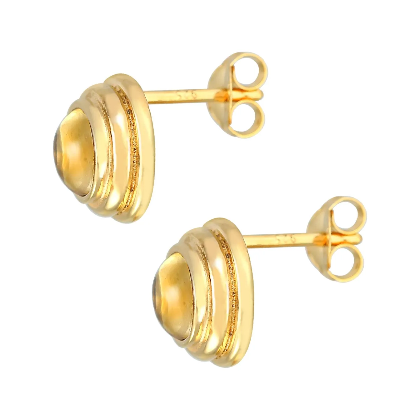 Elli "Ohrstecker | Citrin (gelb)< Ohrringe|Edelsteine