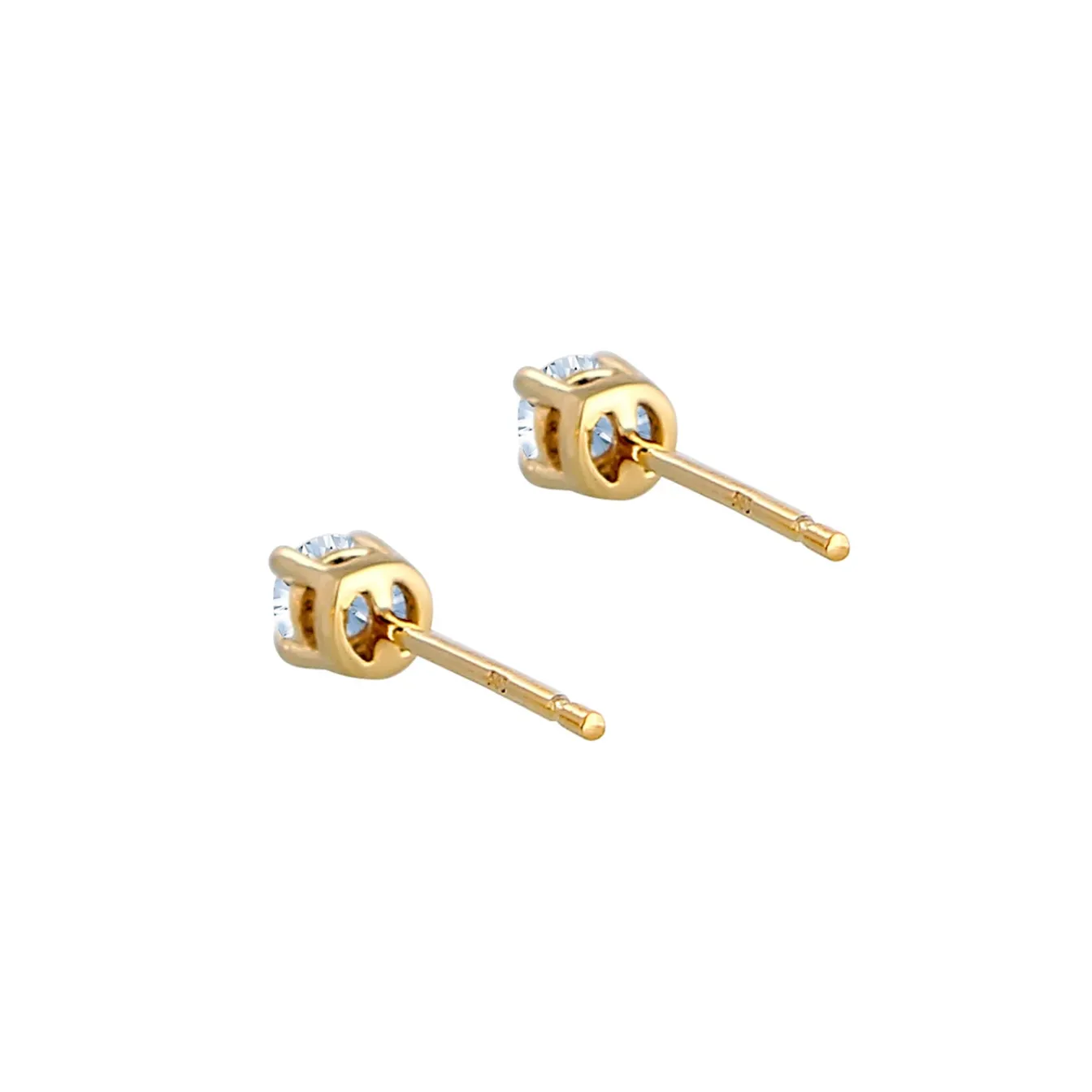 Elli "Ohrstecker | Diamant ( Weiß, 0,22 ct )< Ohrringe|Echtgold