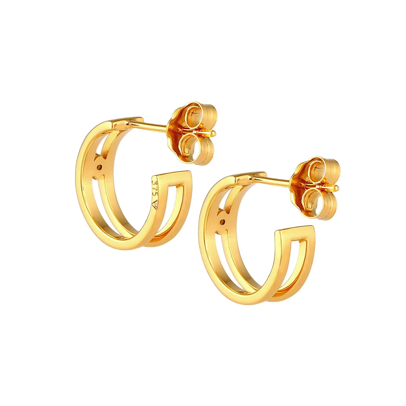 Elli "Ohrstecker | Diamant ( Weiß, 0,03 ct )< Ohrringe|Echtgold