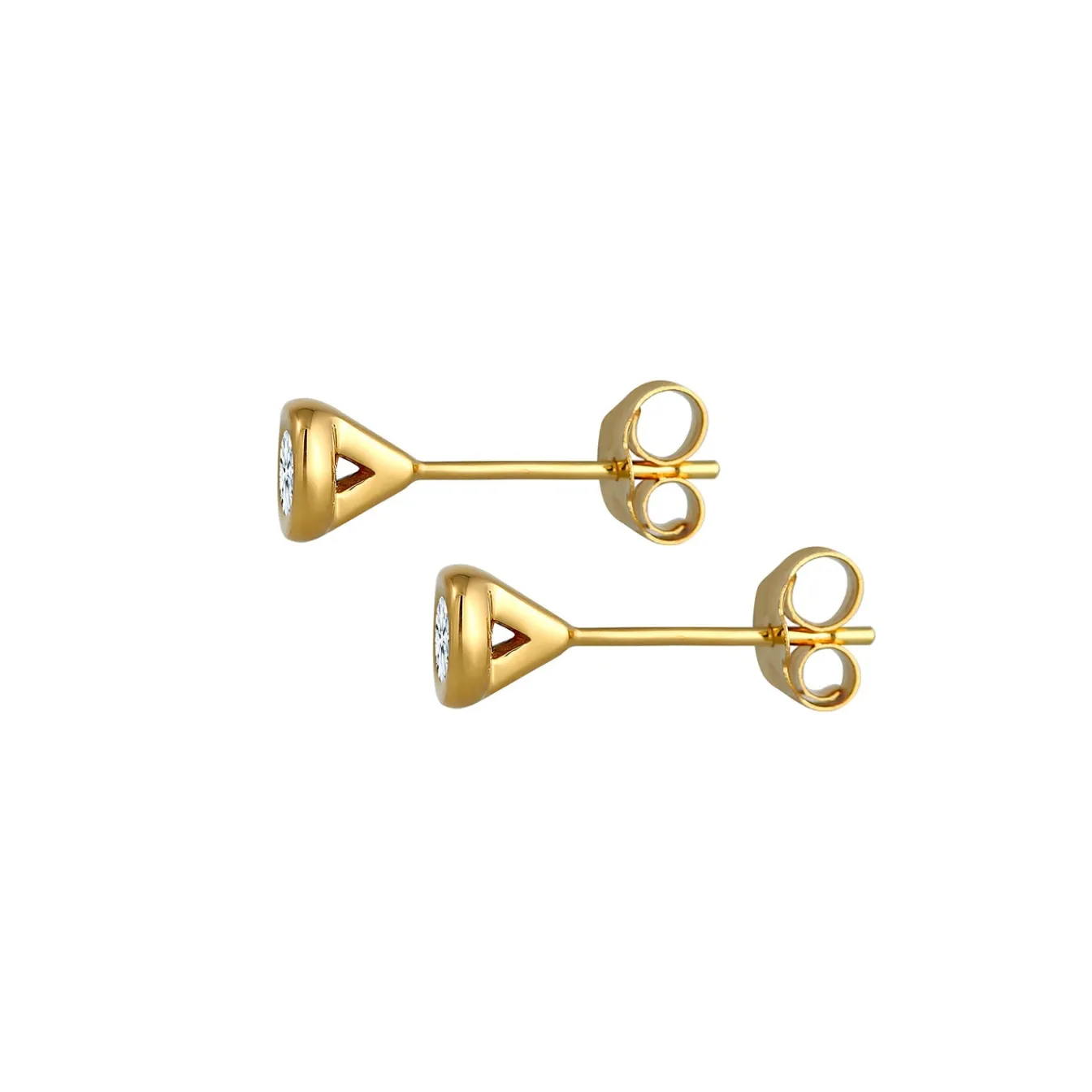 Elli "Ohrstecker | Diamant ( , 0,12 ct )< Ohrringe|Echtgold