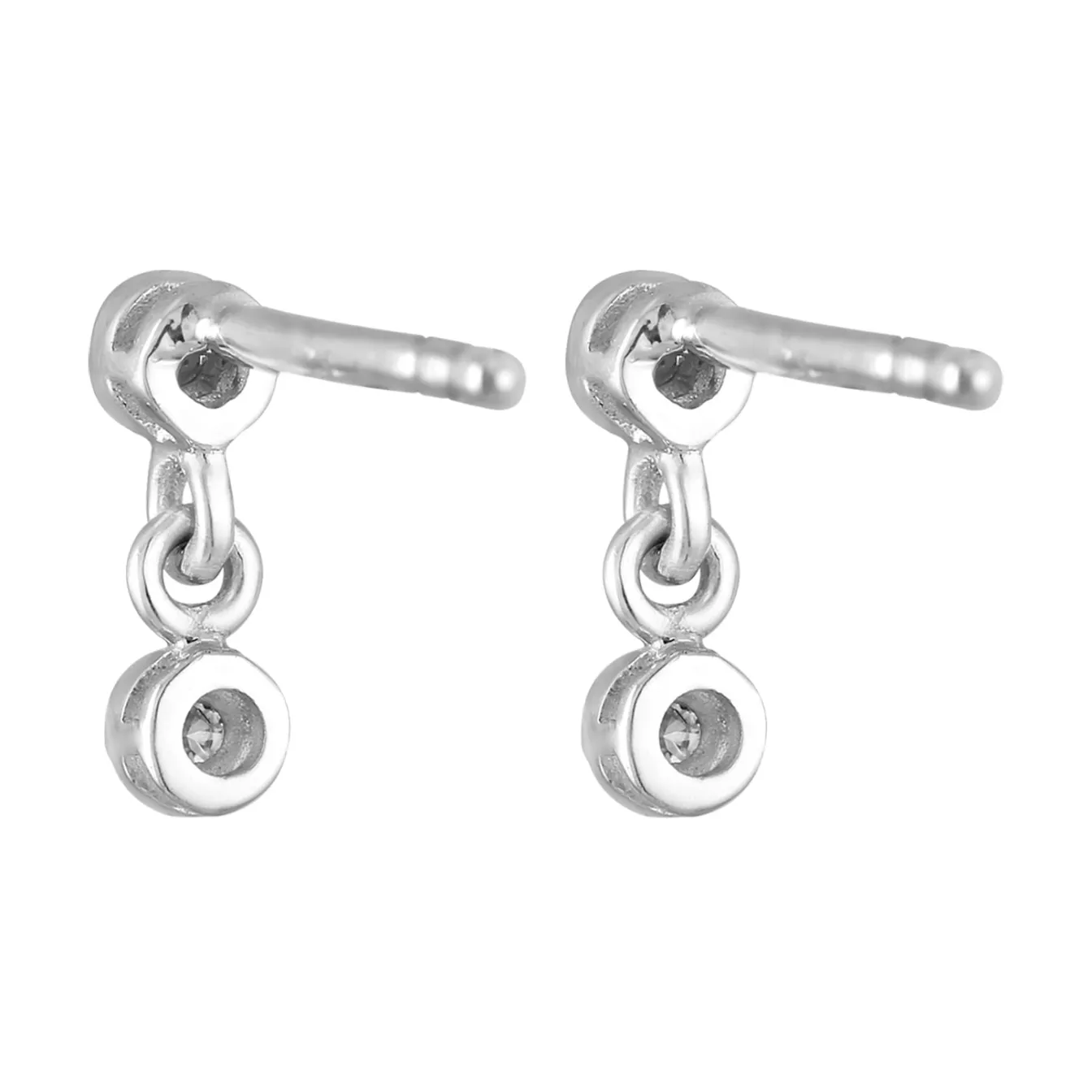 Elli "Ohrstecker | Diamant ( Weiß, 0,12 ct )< Ohrringe|Silber