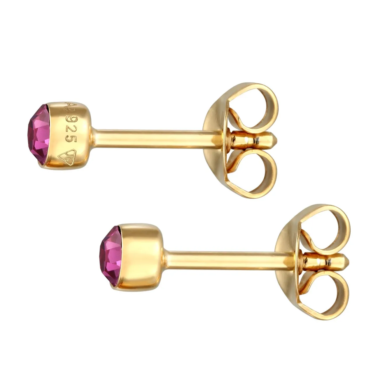 Elli "Ohrstecker | Kristall (Weiß)< Ohrringe