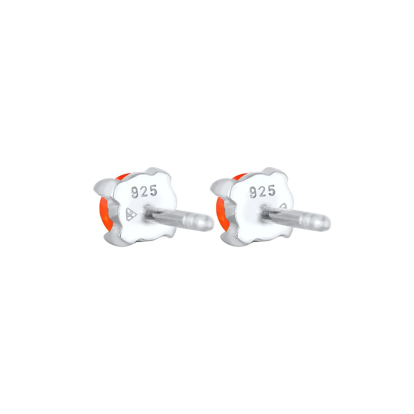 Elli "Ohrstecker | Opal ( Weiß )< Ohrringe|Silber