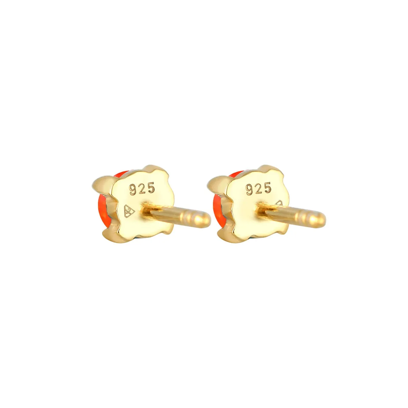 Elli "Ohrstecker | Opal ( Weiß )< Ohrringe|Silber