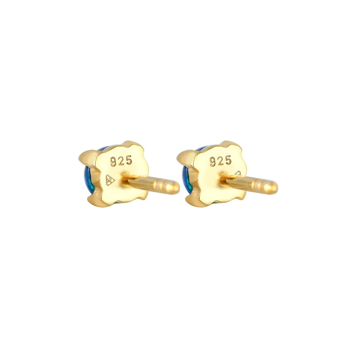Elli "Ohrstecker | Opal ( Weiß )< Ohrringe|Silber