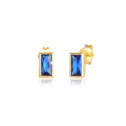Elli "Ohrstecker | Saphir ( )< Ohrringe