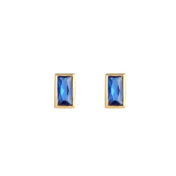 Elli "Ohrstecker | Saphir ( )< Ohrringe