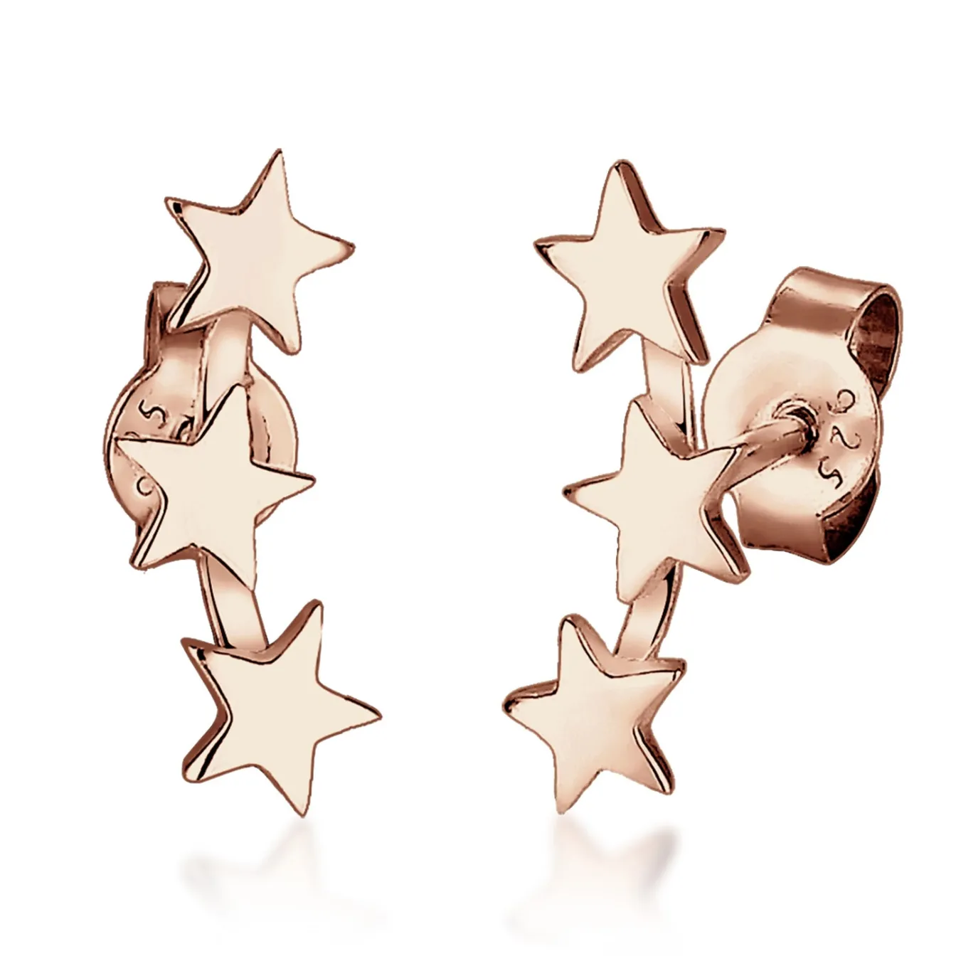 Elli "Ohrstecker Astro< Roségold|Ohrringe