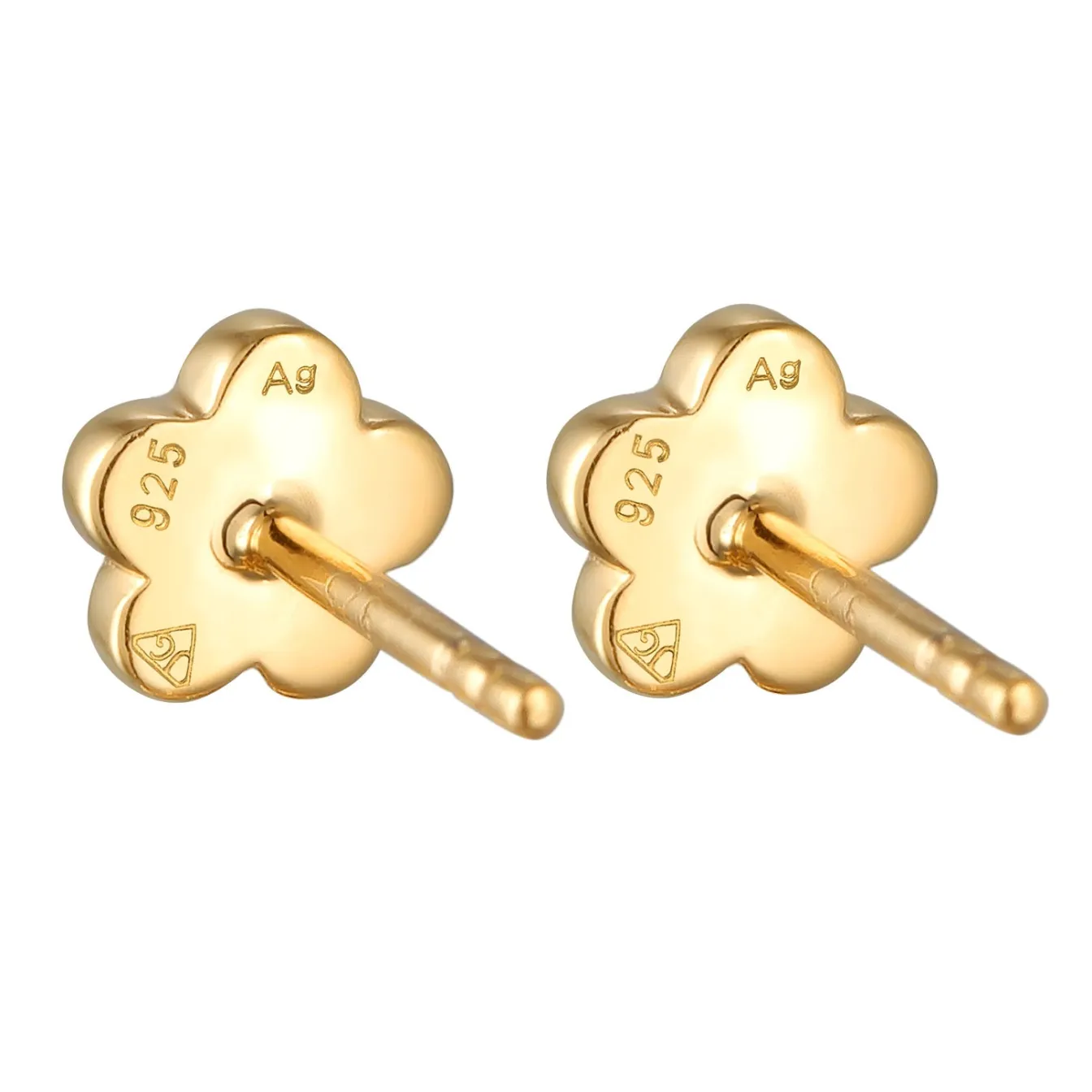 Elli "Ohrstecker Blume | Kristall (Rosa)<Kinder Symbol-schmuck|Kinderschmuck