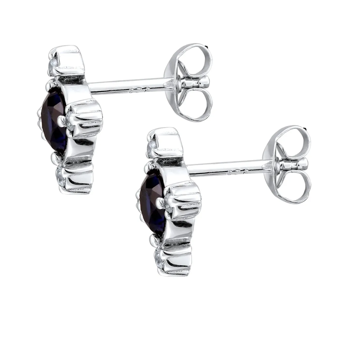 Elli "Ohrstecker Blume | Laborgezüchteter Diamant (0.032 ct)< Symbol-schmuck|Diamanten