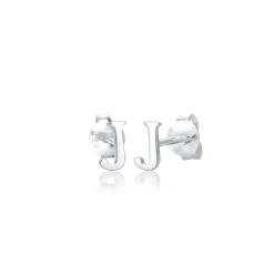 Elli "Ohrstecker Buchstabe< Personalisierter Schmuck|Ohrringe
