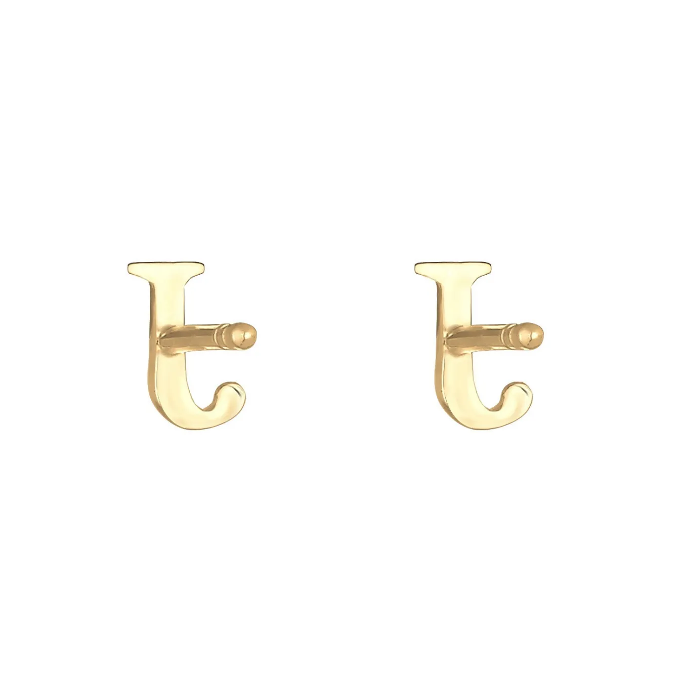Elli "Ohrstecker Buchstabe< Personalisierter Schmuck|Ohrringe