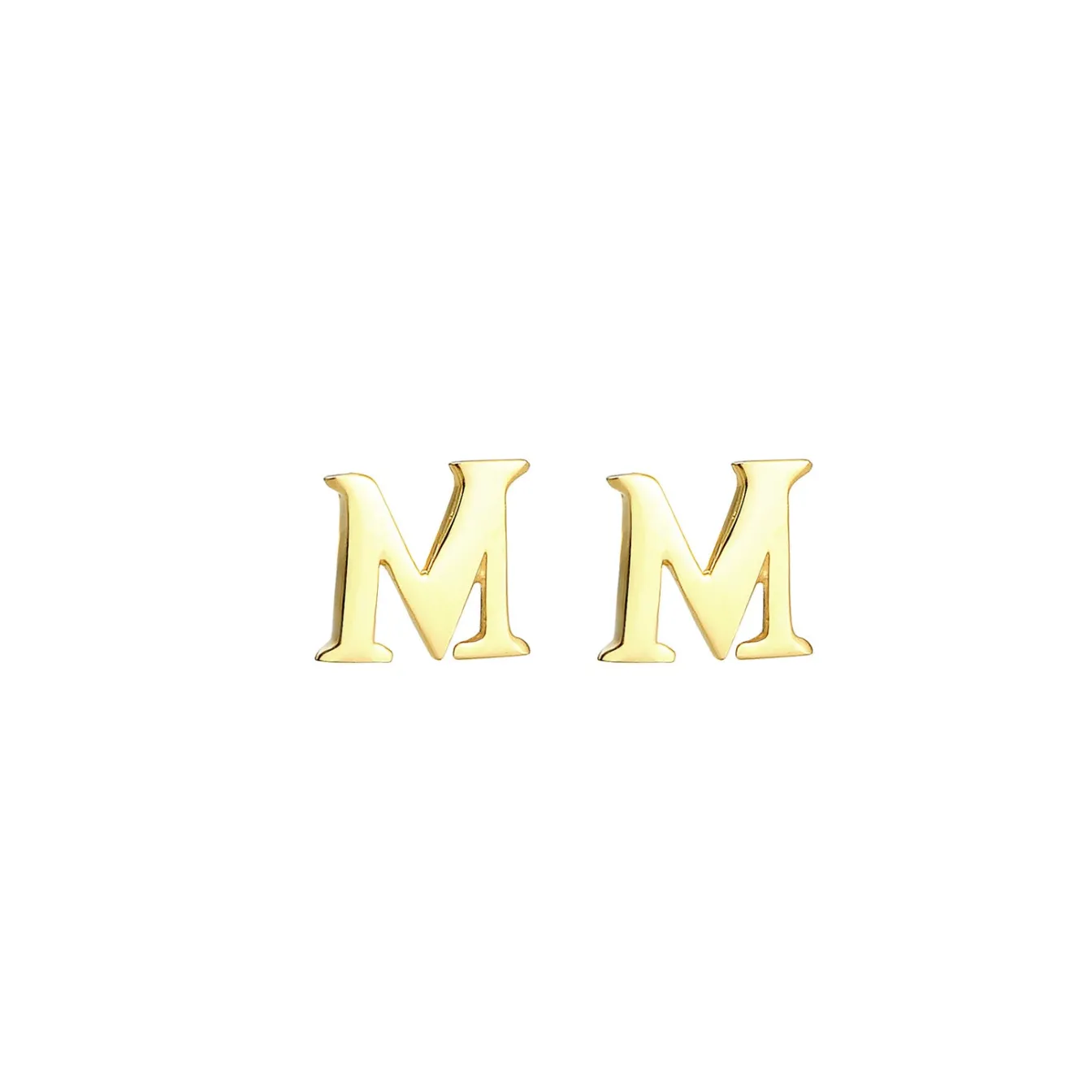 Elli "Ohrstecker Buchstabe< Personalisierter Schmuck|Ohrringe