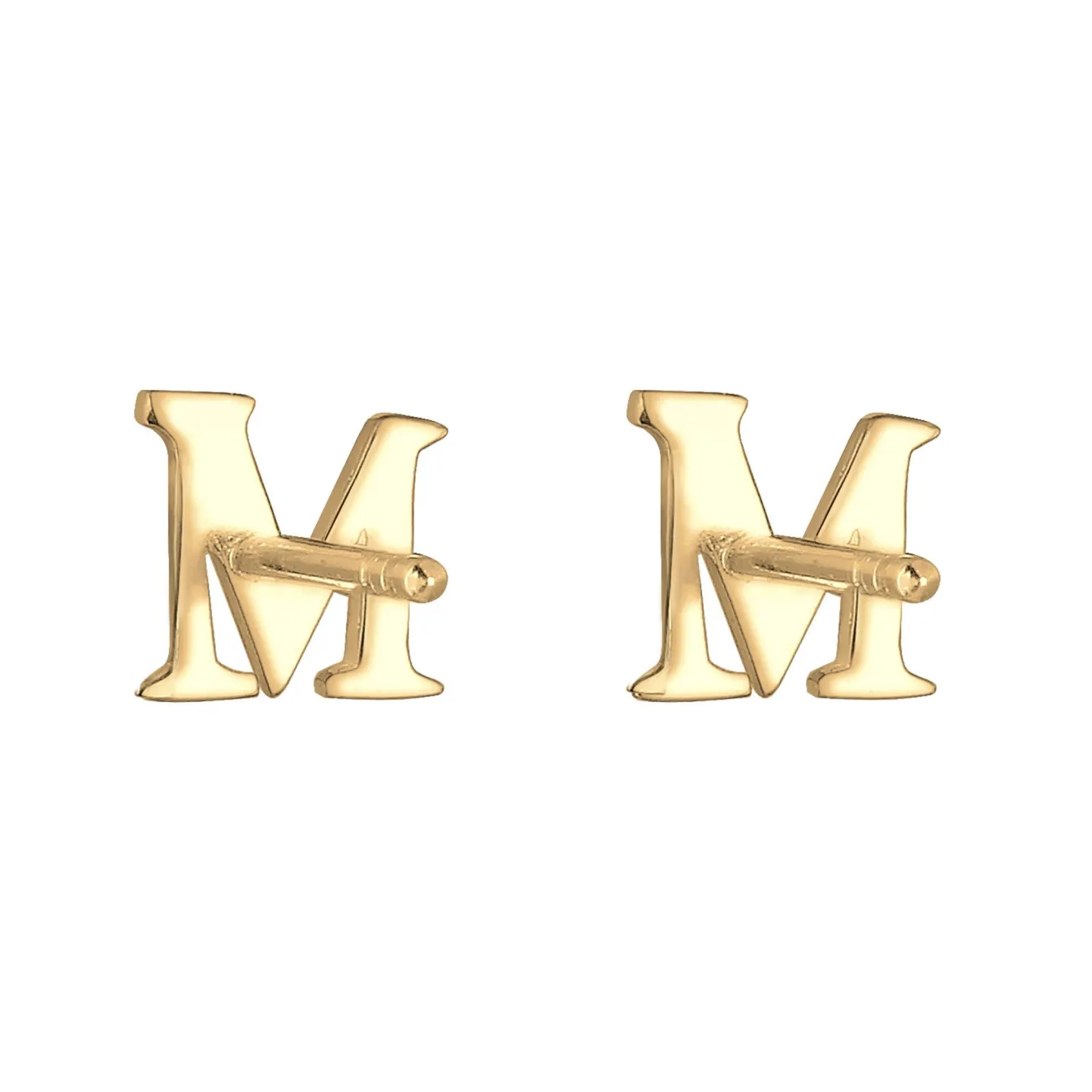 Elli "Ohrstecker Buchstabe< Personalisierter Schmuck|Ohrringe