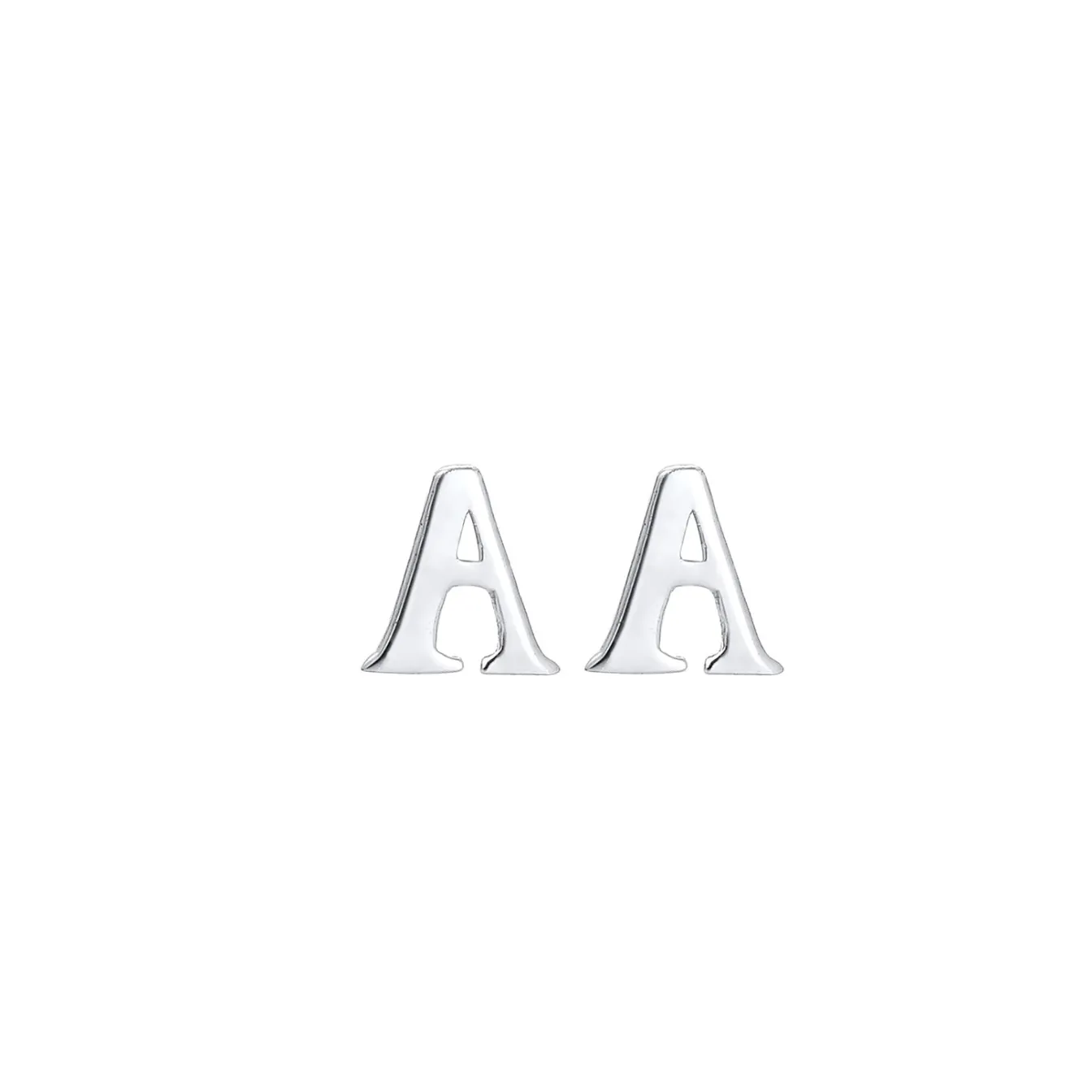 Elli "Ohrstecker Buchstabe< Personalisierter Schmuck|Ohrringe