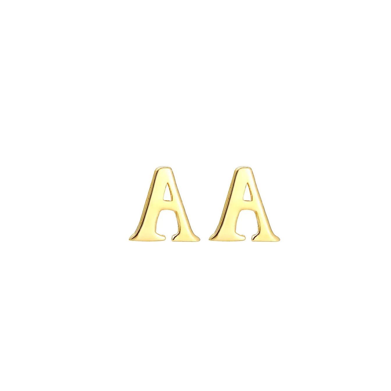 Elli "Ohrstecker Buchstabe< Personalisierter Schmuck|Ohrringe