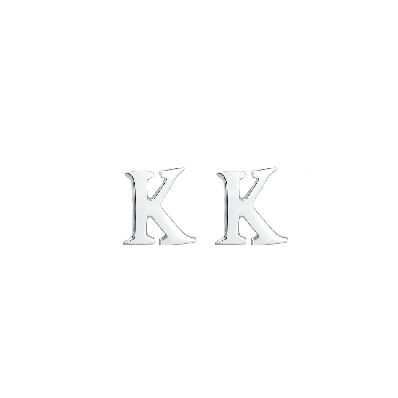 Elli "Ohrstecker Buchstabe< Personalisierter Schmuck|Ohrringe