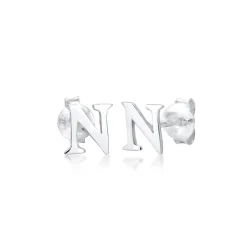 Elli "Ohrstecker Buchstabe< Personalisierter Schmuck|Ohrringe