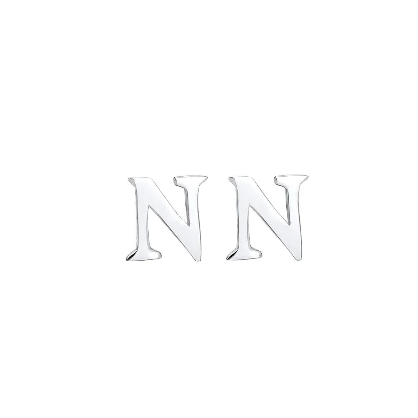 Elli "Ohrstecker Buchstabe< Personalisierter Schmuck|Ohrringe