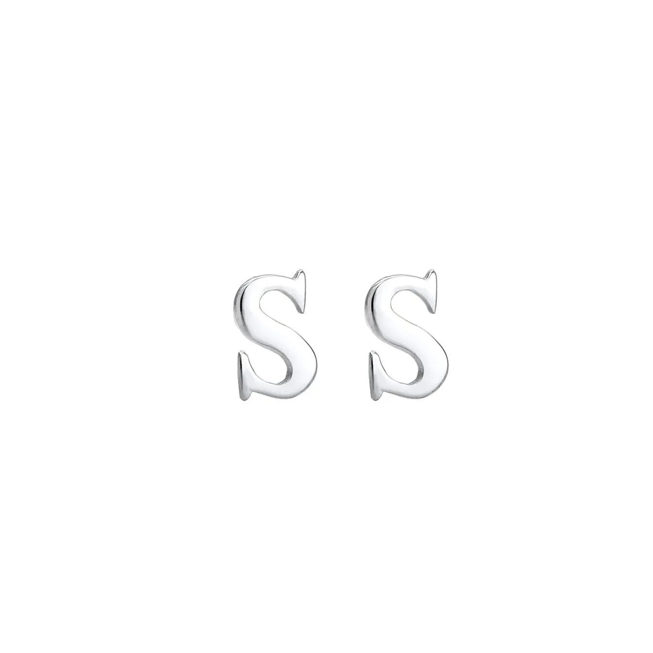 Elli "Ohrstecker Buchstabe< Personalisierter Schmuck|Ohrringe
