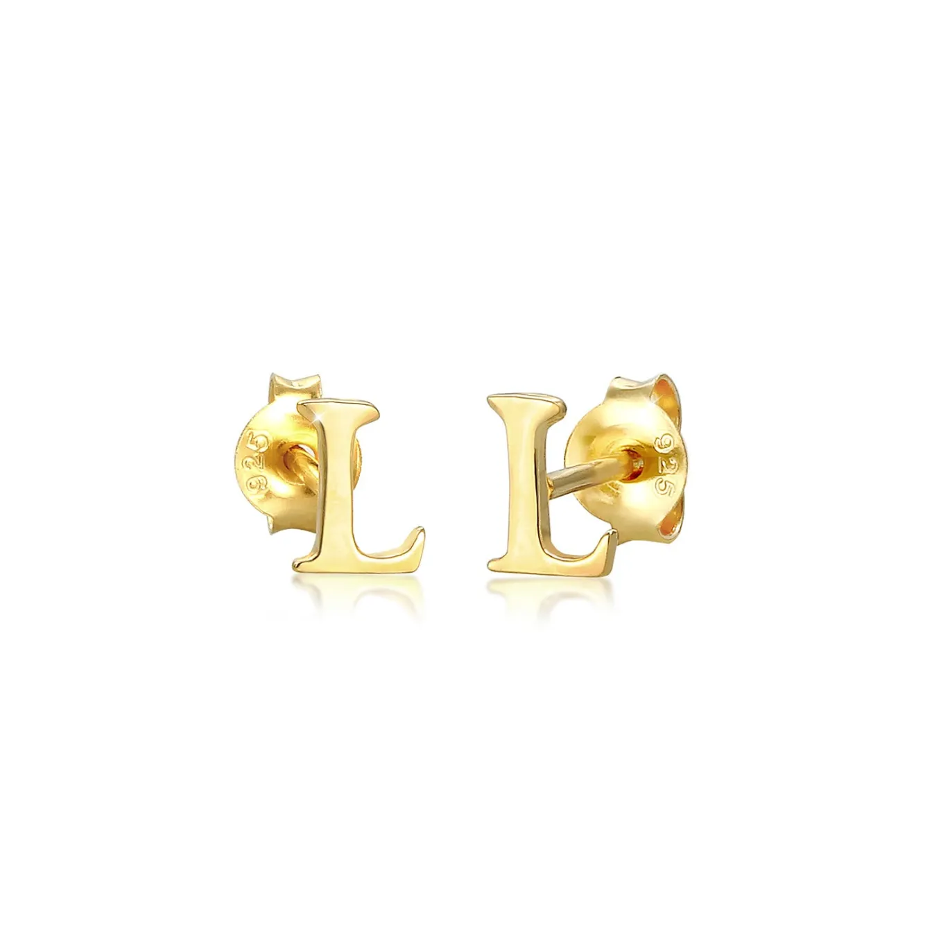 Elli "Ohrstecker Buchstabe< Personalisierter Schmuck|Ohrringe
