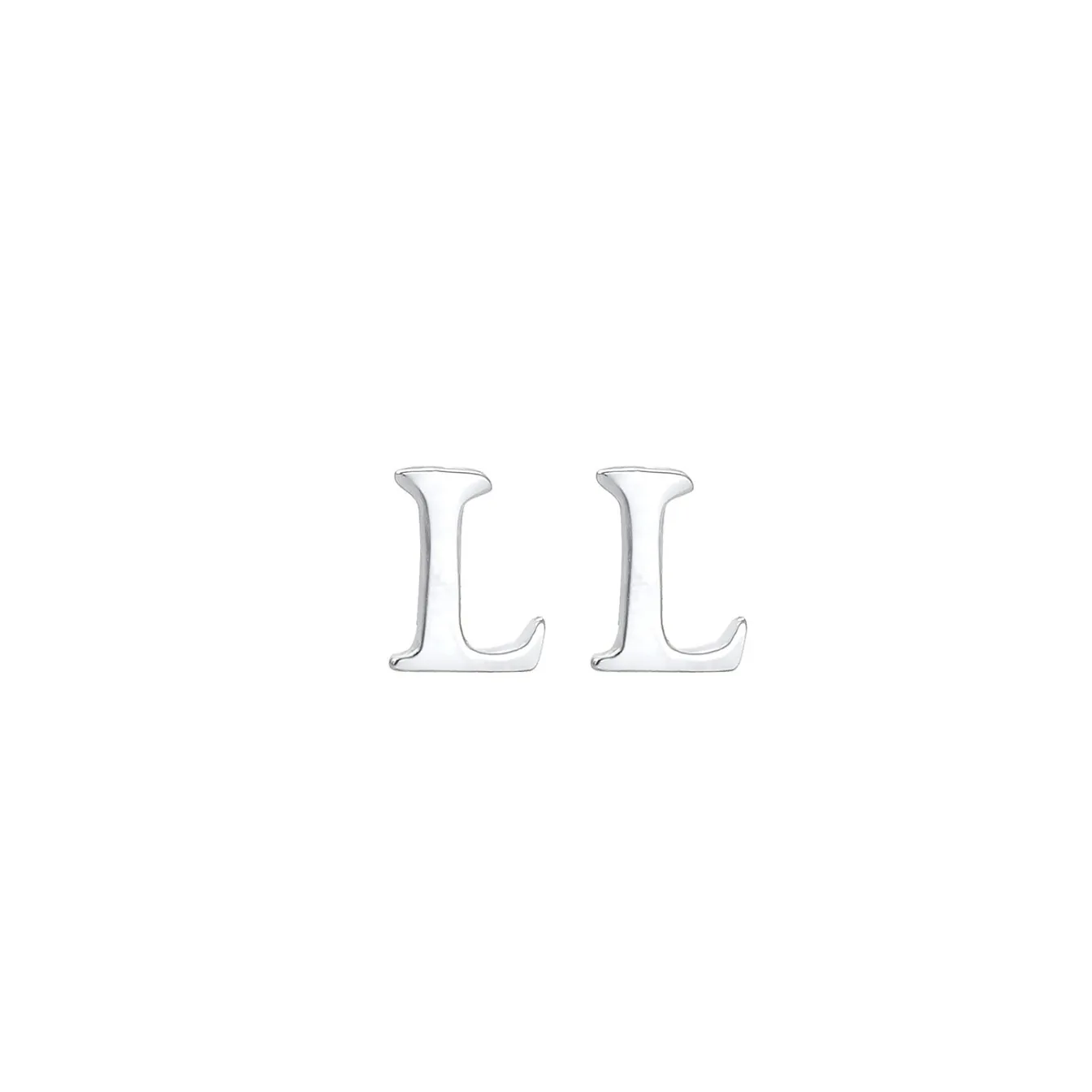 Elli "Ohrstecker Buchstabe< Personalisierter Schmuck|Ohrringe