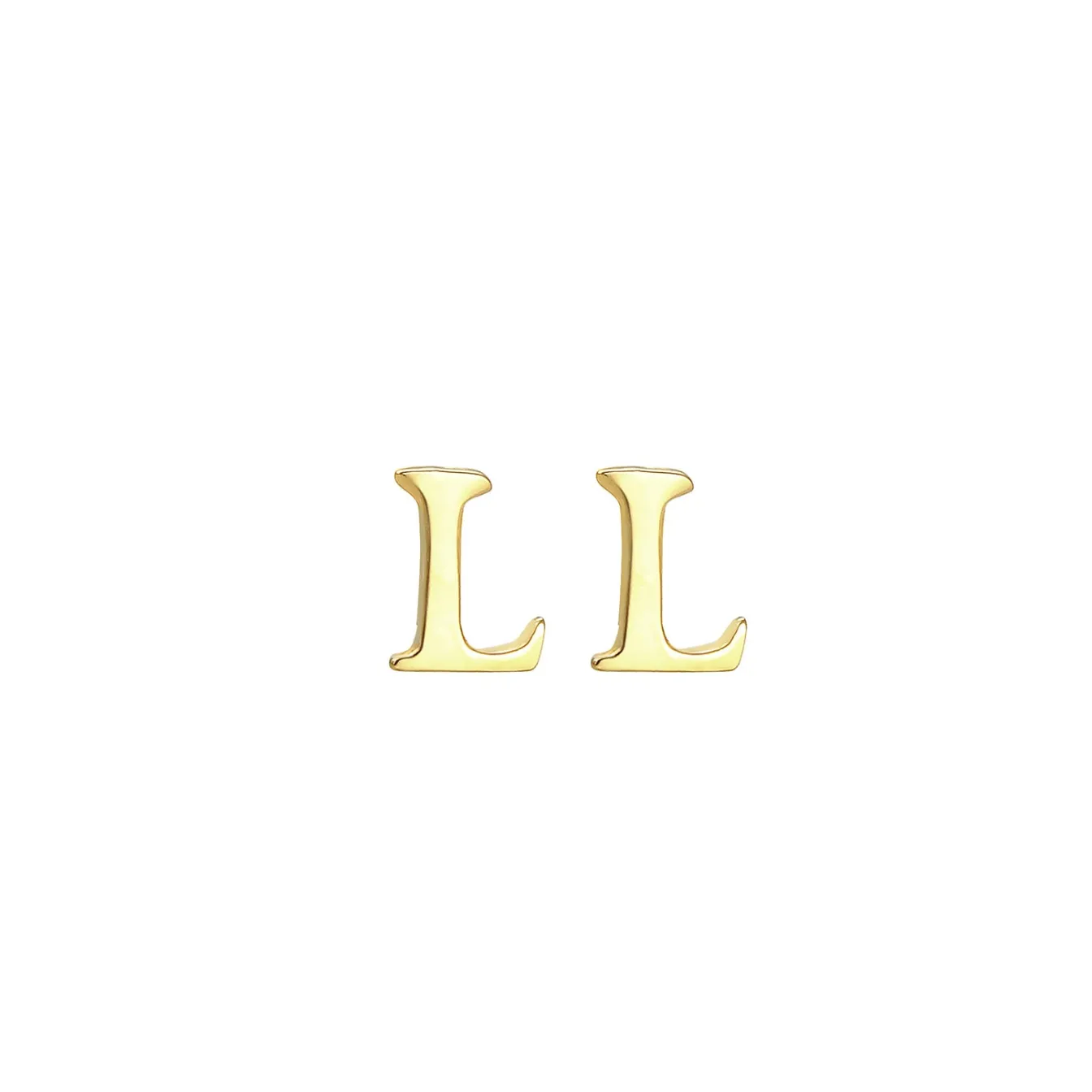 Elli "Ohrstecker Buchstabe< Personalisierter Schmuck|Ohrringe